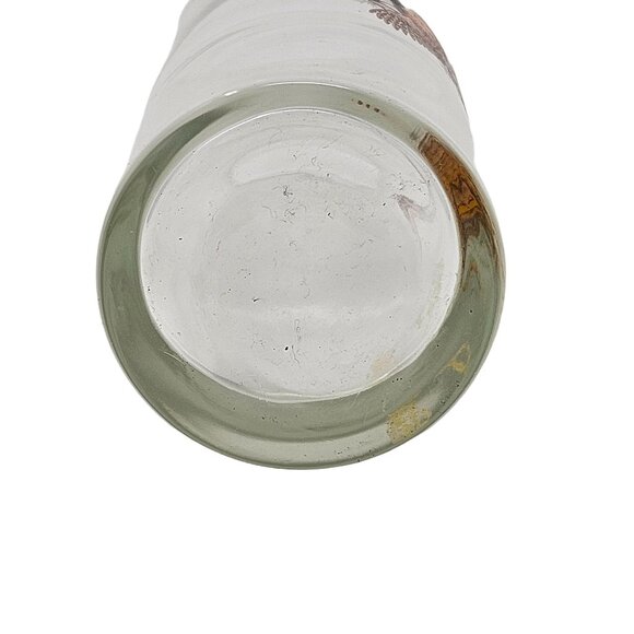 Vtg West Virginia Glass Martini Pitcher Pheasants Barware MCM Norman R Warner - Picture 5 of 11